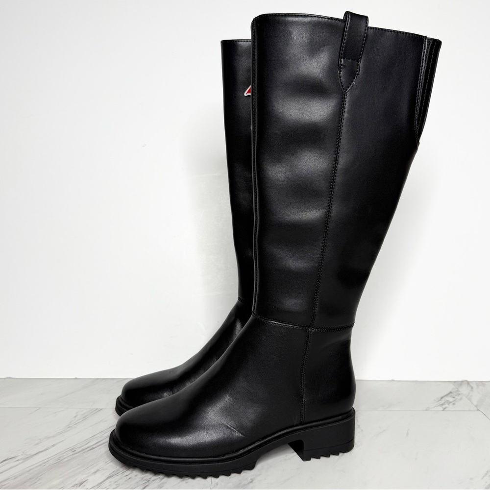 New! Blondo Chosen Black Leather Tall Boot 5 1/2 M